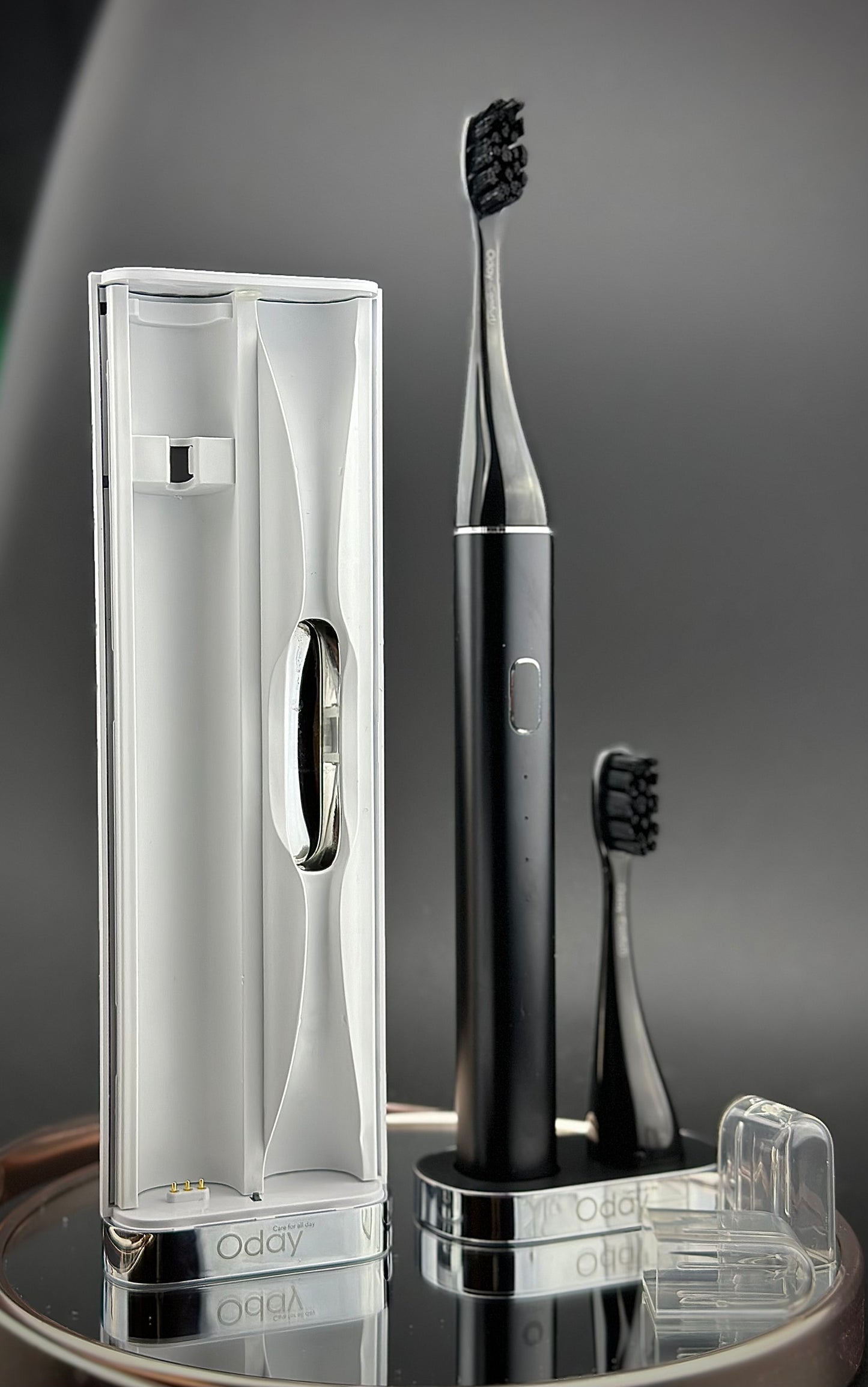 Vantablack Sonic Electric Toothbrush With UV Case - Oday by HARUN